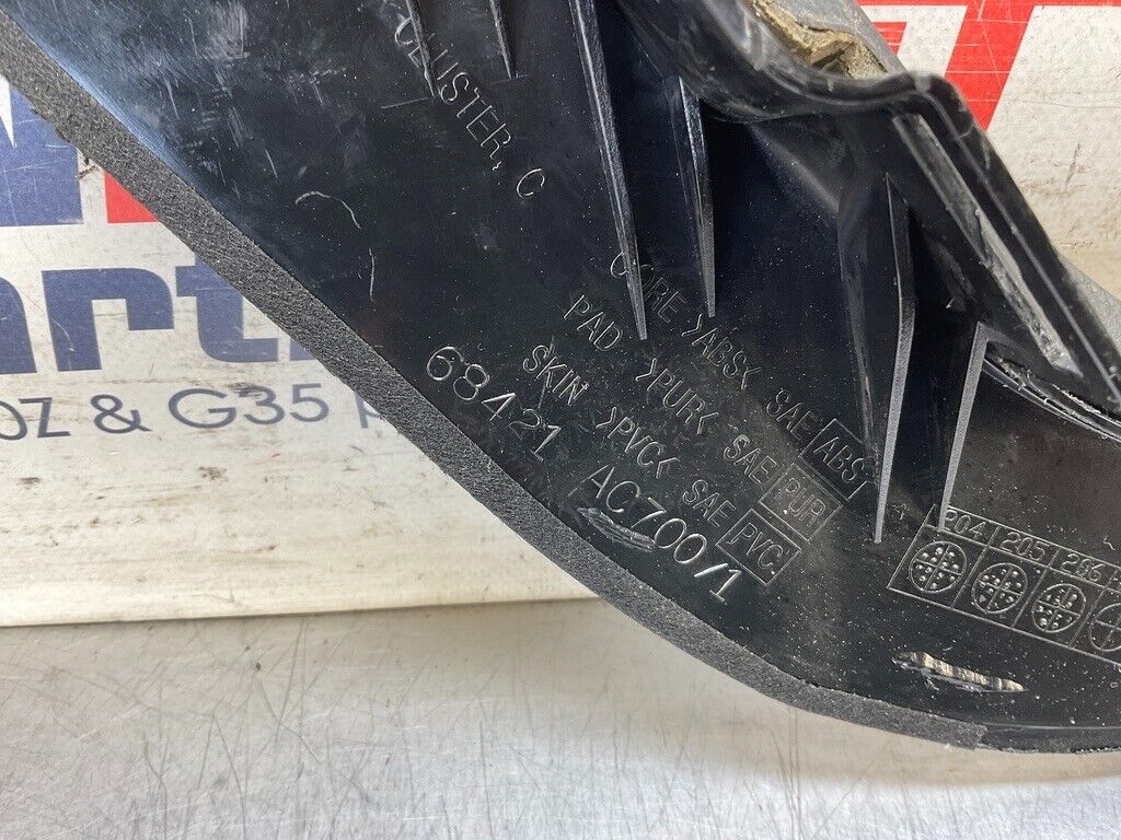 2007 Infiniti V35 G35 Center Console Side Trim Panels OEM 14BCZFE - On Point Parts Inc