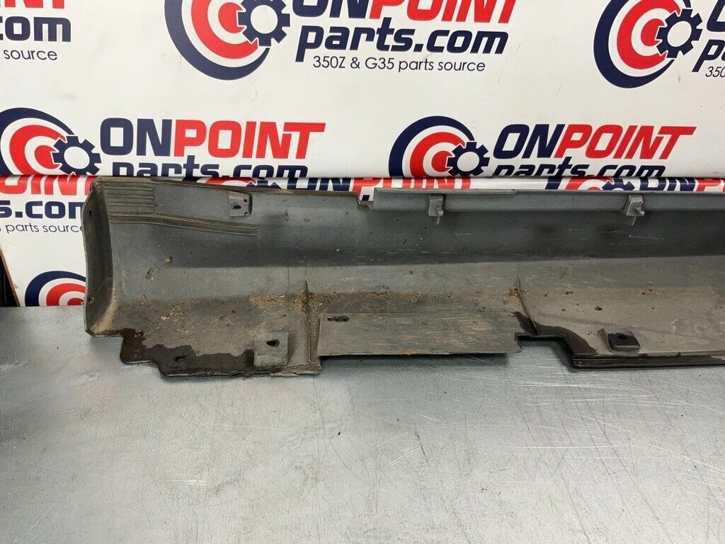 2007 Infiniti V35 G35 Passenger Right Sport Rocker Panel Side Skirt OEM 14BCZF5 - On Point Parts Inc