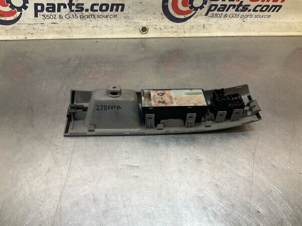 2005 Nissan Z33 350Z Front Driver Master Door Window Lock Switch Oem 12Bfdfa - On Point Parts Inc