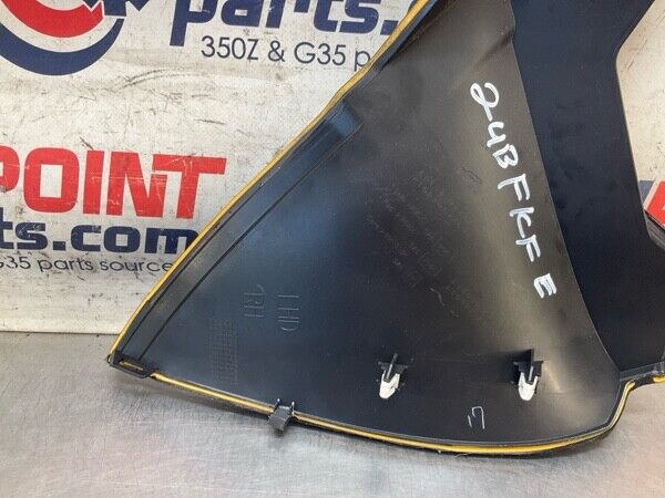 2008 Infiniti V36 G37 Front Passenger Center Console Kick Panel Trim Oem 24Bfkfe - On Point Parts Inc