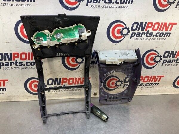 2005 Nissan Z33 350Z Center Dash Bezel With Shifter Knob Bezel Set Oem 11Bfyfc - On Point Parts Inc