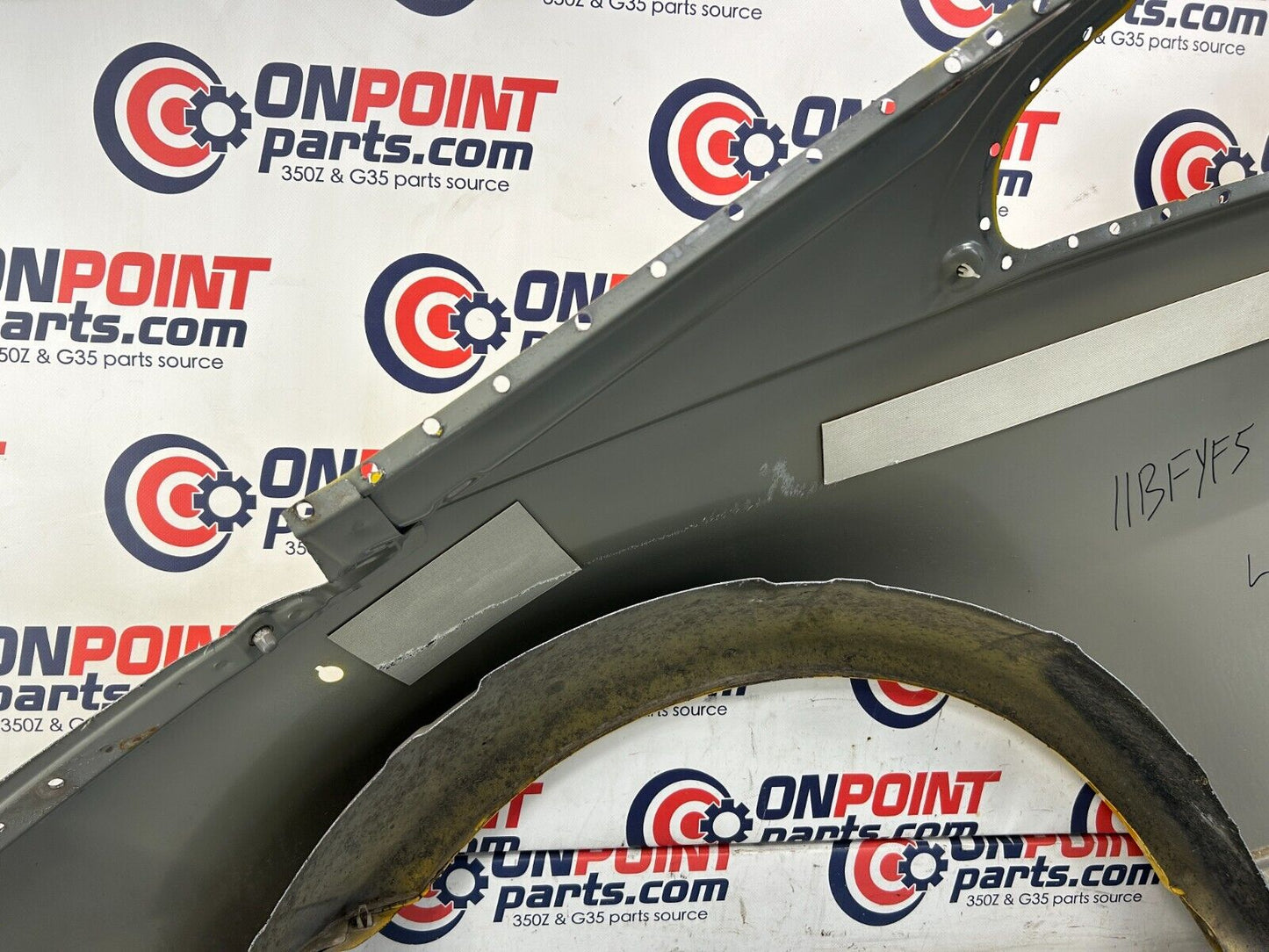 2005 Nissan Z33 350Z Driver Left Quarter Fender Panel Oem 11Bfyf5 - On Point Parts Inc