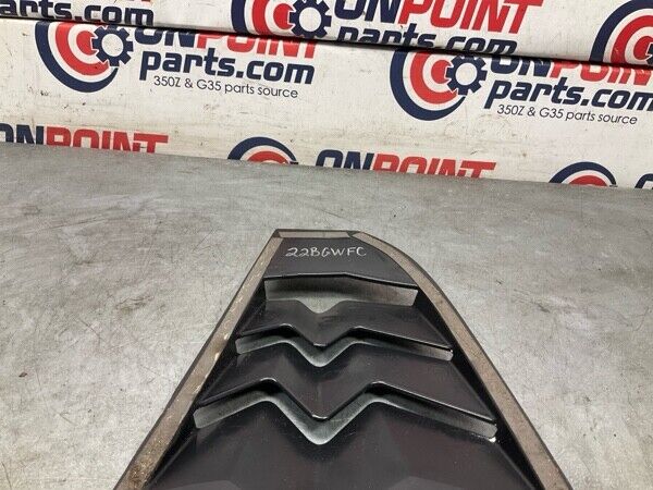 2004 Nissan Z33 350Z Driver Quarter Glass Window Louver Cover Trim 22Bgwfc - On Point Parts Inc