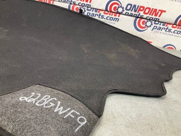 2004 Nissan Z33 350Z Rear Coupe Trunk Carpet Liner Oem 22Bgwf9 - On Point Parts Inc