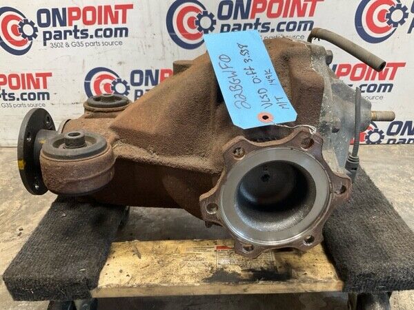 2004 Nissan Z33 350Z Vlsd Differential 3.538 Mt Oem 22Bgwf0 - On Point Parts Inc