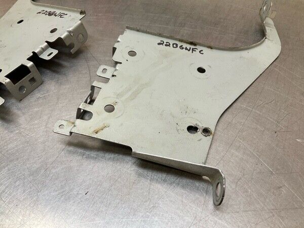 2004 Nissan Z33 350Z Double Din Radio Stereo Mount Brackets Oem 22Bgwfc - On Point Parts Inc