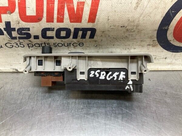 2008 Infiniti V36 G37 Front Driver Master Door Window Lock Switch Oem 25Bg5Fa - On Point Parts Inc