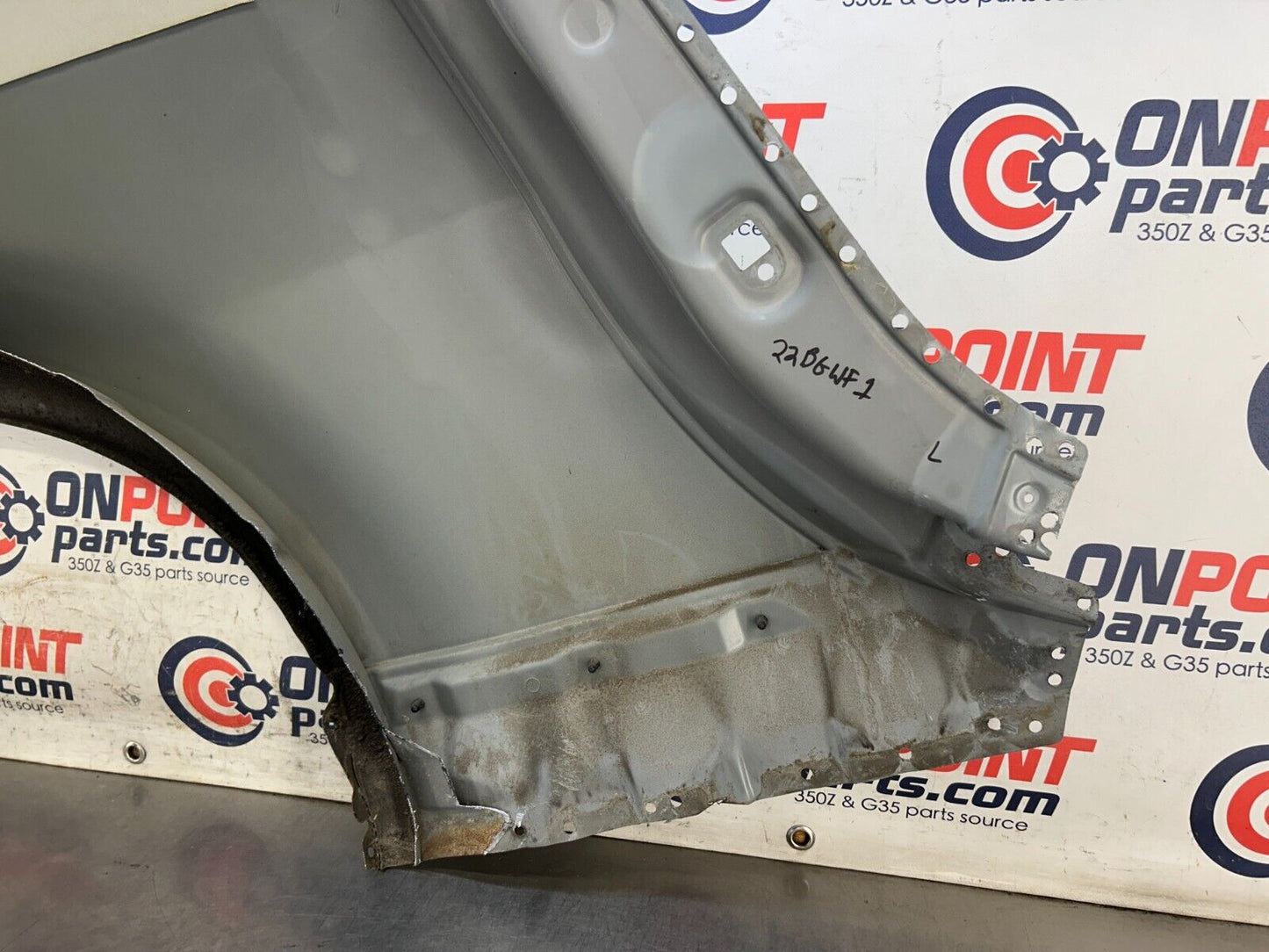 2004 Nissan Z33 350Z Rear Driver Quarter Fender Panel Oem 22Bgwf1 - On Point Parts Inc