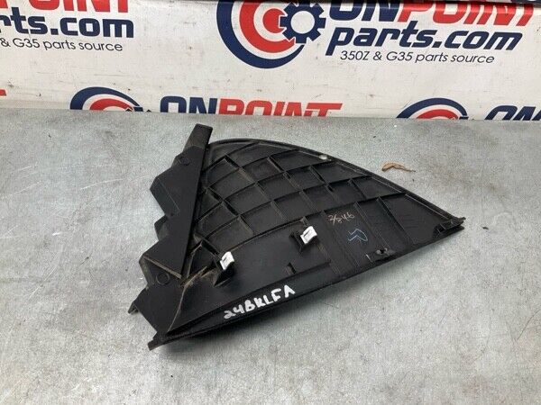 2011 Infiniti V36 G37 Front Driver Center Console Kick Panel Trim Oem 24Bklfa - On Point Parts Inc