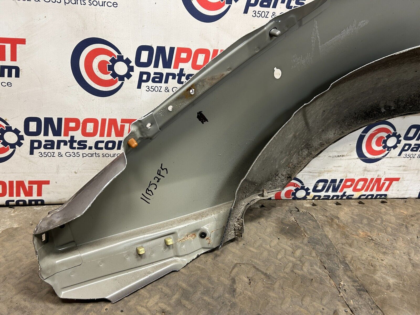 2008 Nissan Z33 350Z Rear Driver Quarter Fender Panel Oem 11Bj2F5 - On Point Parts Inc