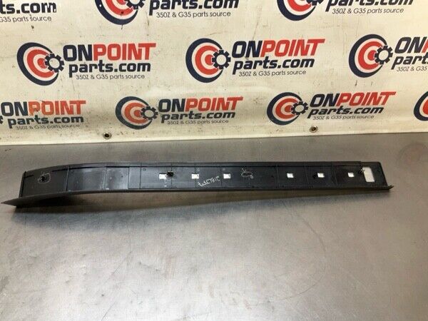 2008 Nissan Z33 350Z Driver Door Threshold Kick Plate Trim Oem 21Bljf7 - On Point Parts Inc