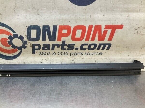 2013 Nissan A35 Maxima Rear Passenger Door Panel Window Felt Strip Oem 11Bagg7 - On Point Parts Inc