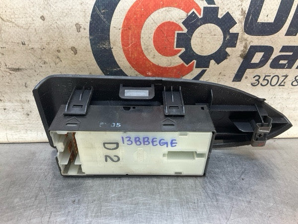 2006 Infiniti V35 G35 Front Passenger Door Window Lock Switch Oem 13Bbege - On Point Parts Inc