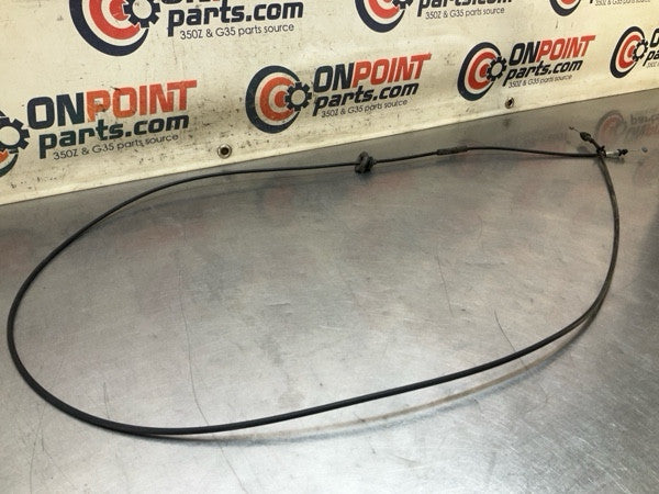 2004 Nissan Z33 350Z Front Hood Release Cable Oem 24Bbqgg - On Point Parts Inc