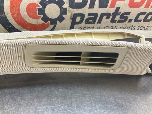 2012 Infiniti V36 G37 Front Passenger Sedan Interior A Pillar Trim Oem 24Bcdg7 - On Point Parts Inc