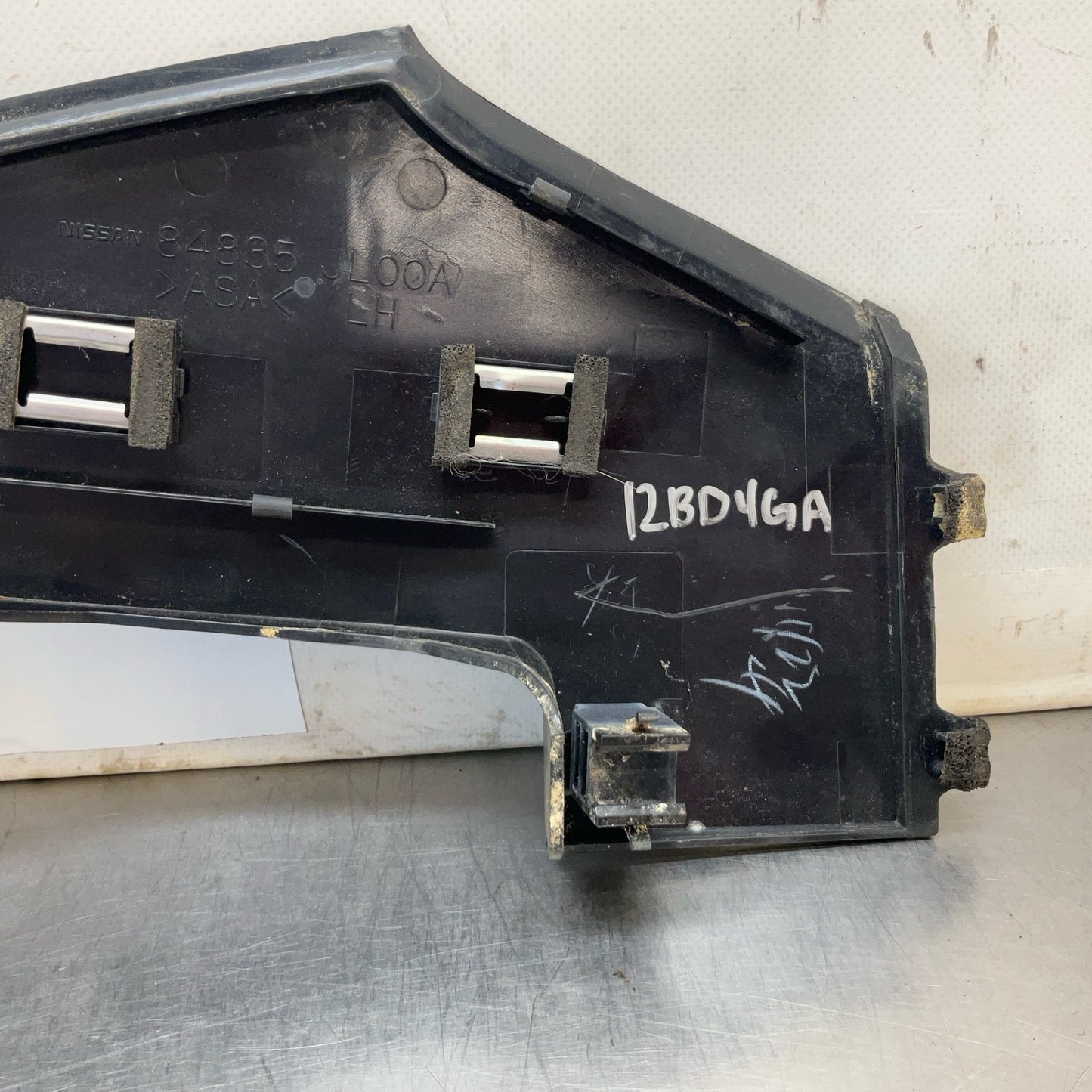 08-15 G37 Q60 Coupe Rear Driver Trunk Drip Trim 84835JL00A Oem 12Bd4Ga - On Point Parts Inc