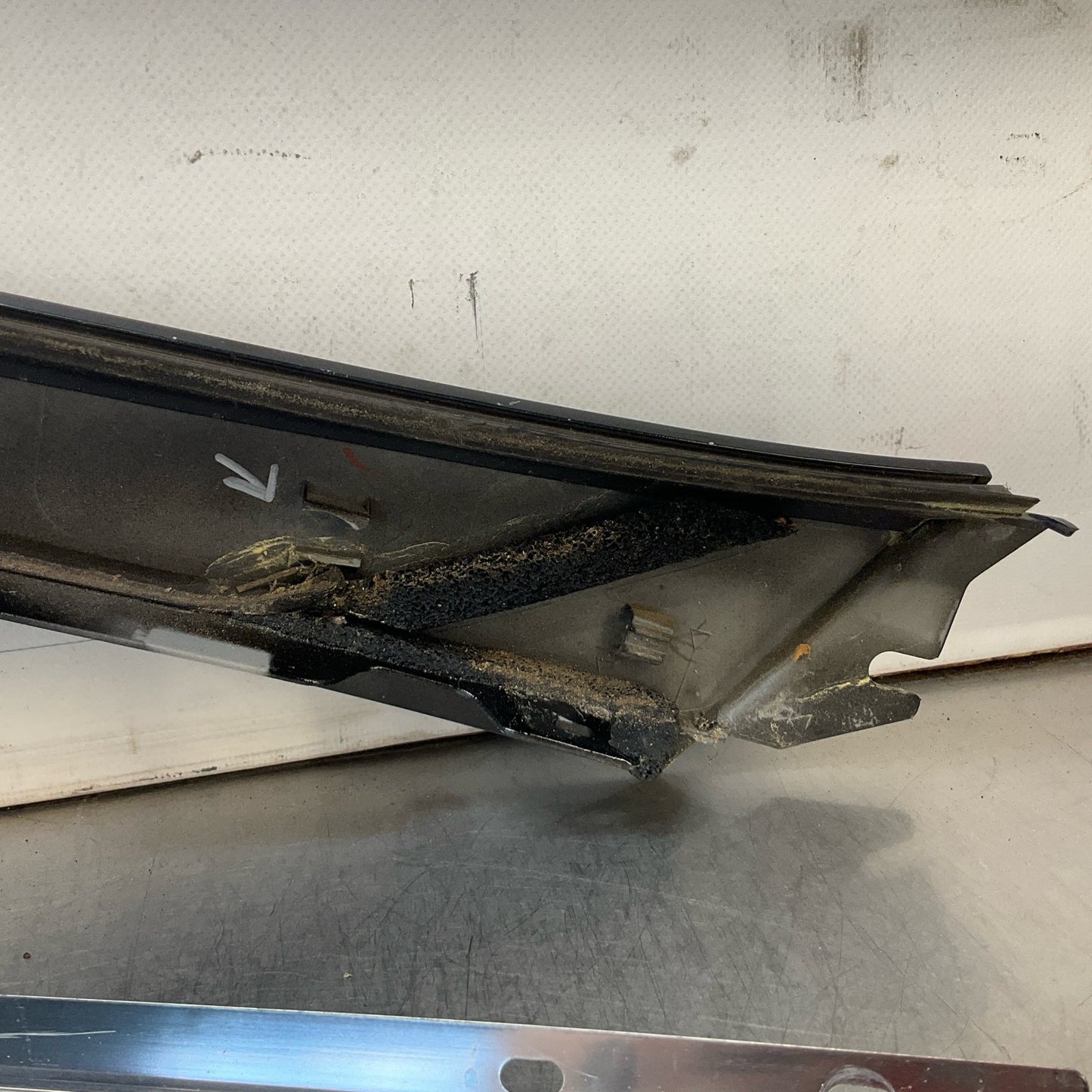 08-15 G37 Q60 Coupe Driver Exterior A Pillar Trim 76837JU67A Oem 12Bd4G2 - On Point Parts Inc