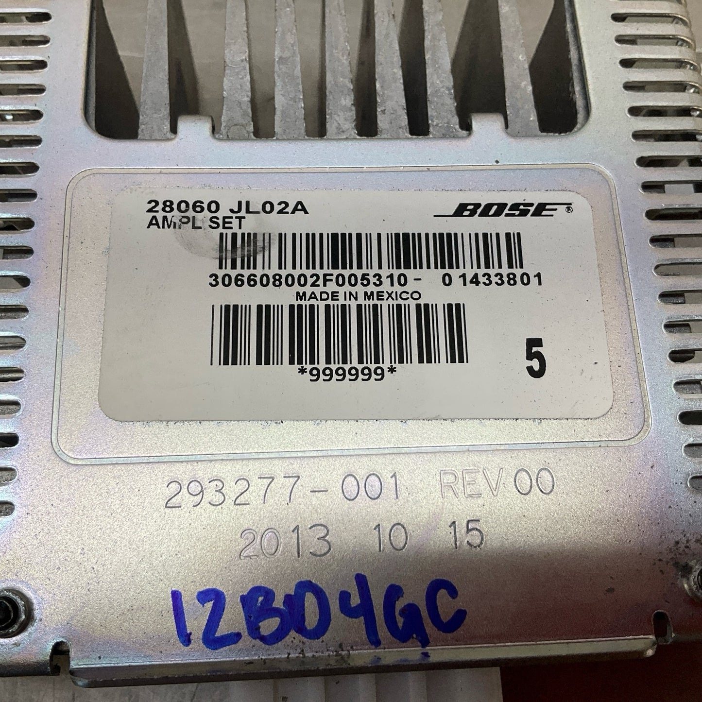 08-15 G37 Q60 Bose Subwoofer Speaker Amplifier Module 28060JL02A Oem 12Bd4Gc - On Point Parts Inc