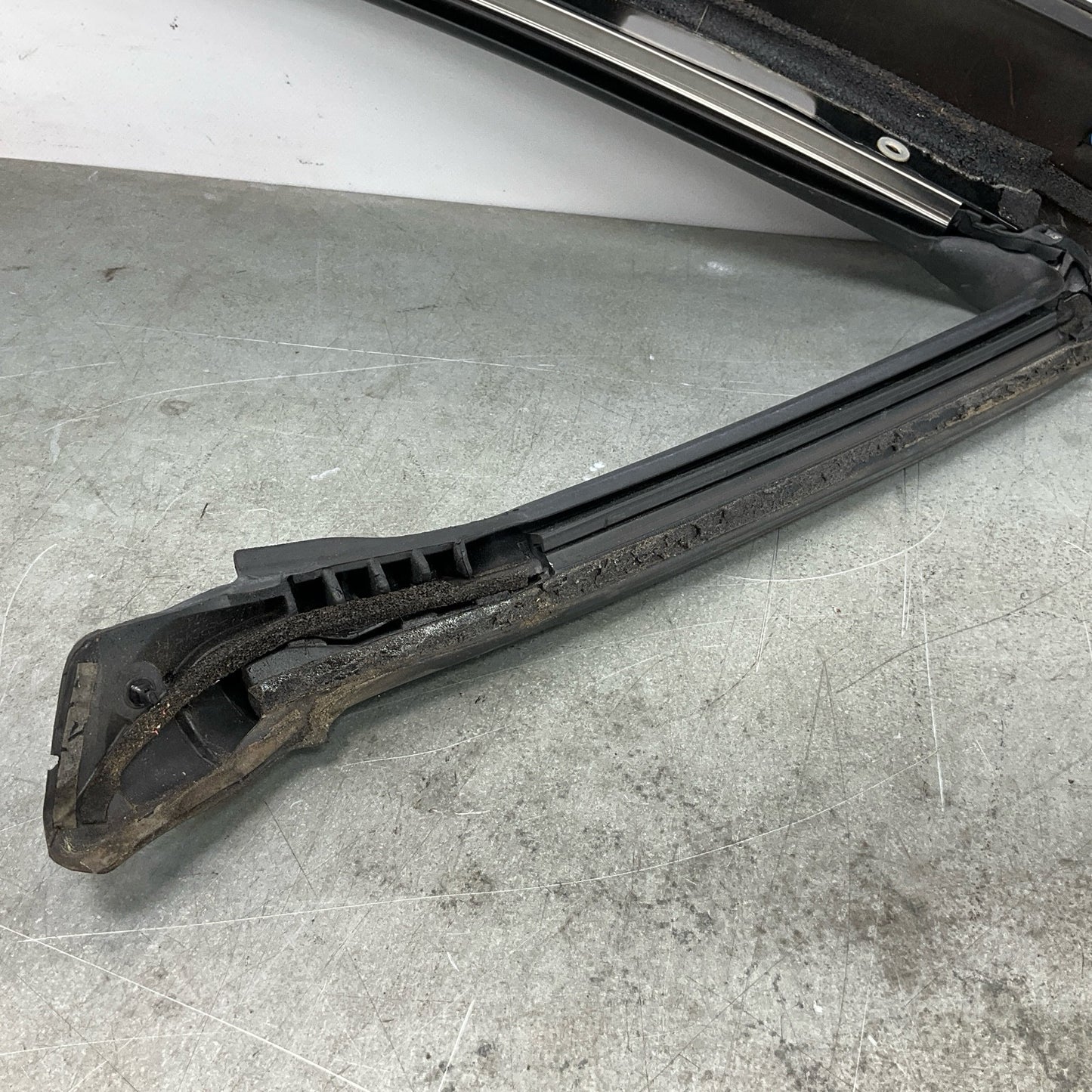 08-15 G37 Q60 Coupe Passenger Exterior A Pillar Trim 76836JU67A Oem 12Bd4G2 - On Point Parts Inc