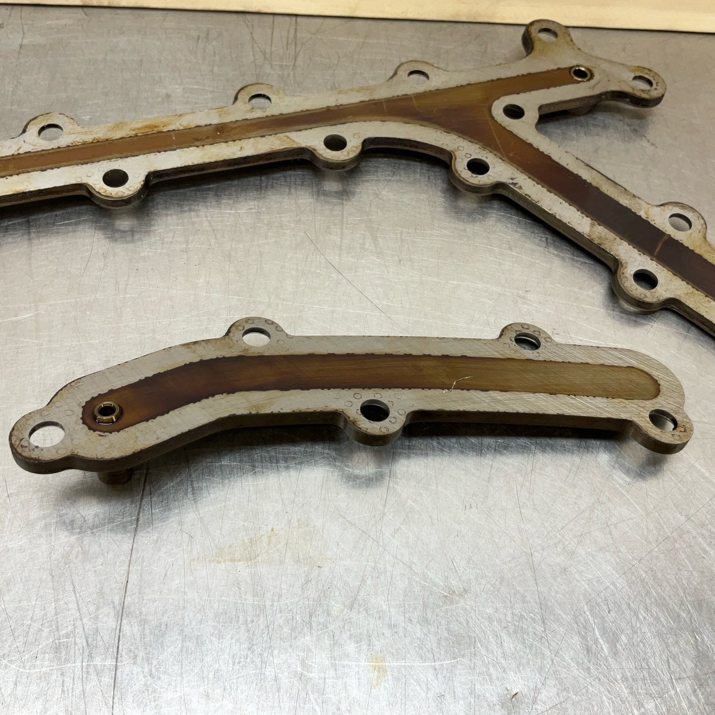 08-15 G35 G37 Q50 Q60 09-20 370Z Rear Timing Oil Galley Cover Oem 12Bd4G0 - On Point Parts Inc