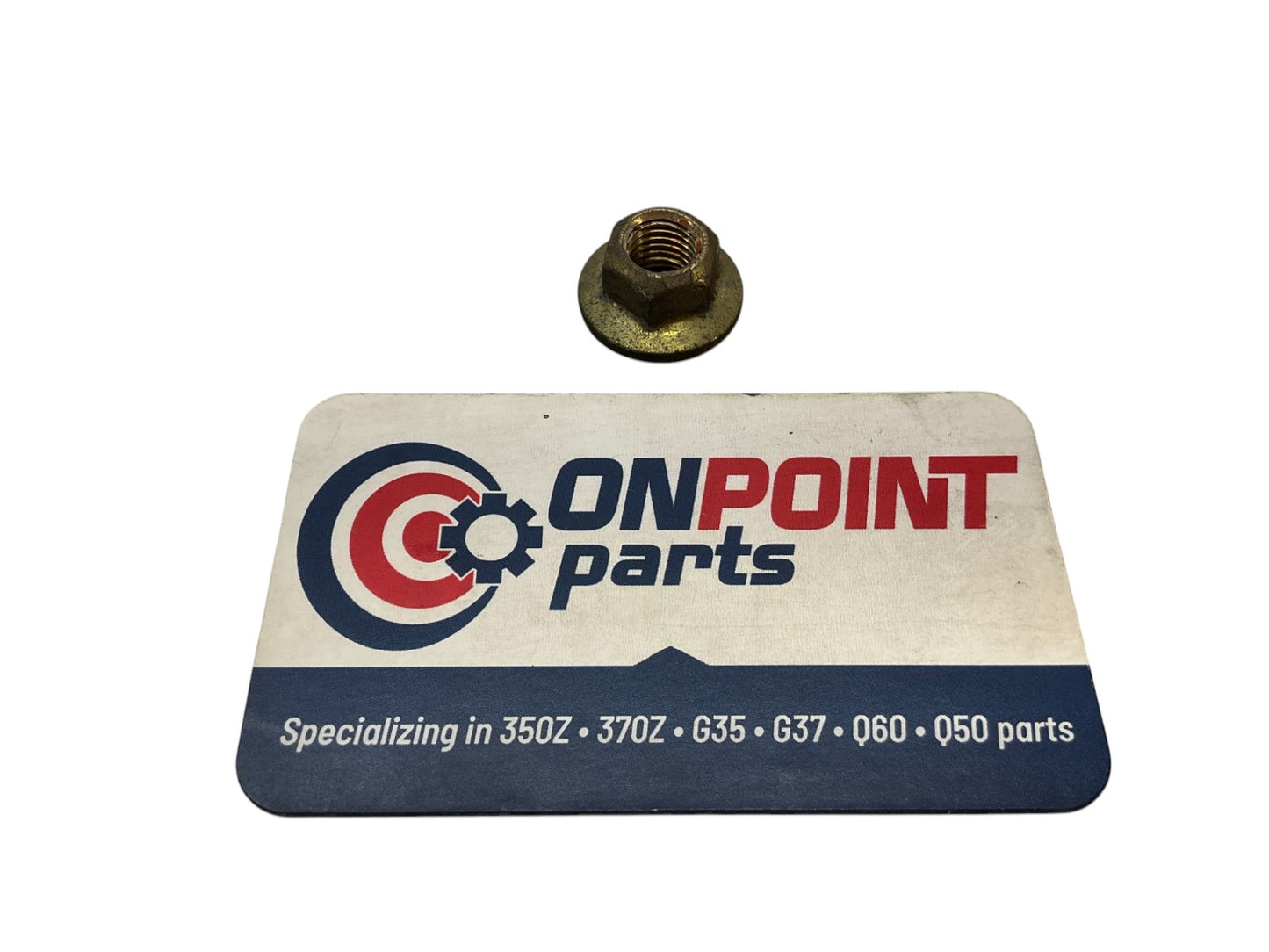 03-19 G35 G37 Q50 Q60 350Z 370Z Driveshaft Center Carrier Nut 0122500062 Oem K1F - On Point Parts Inc