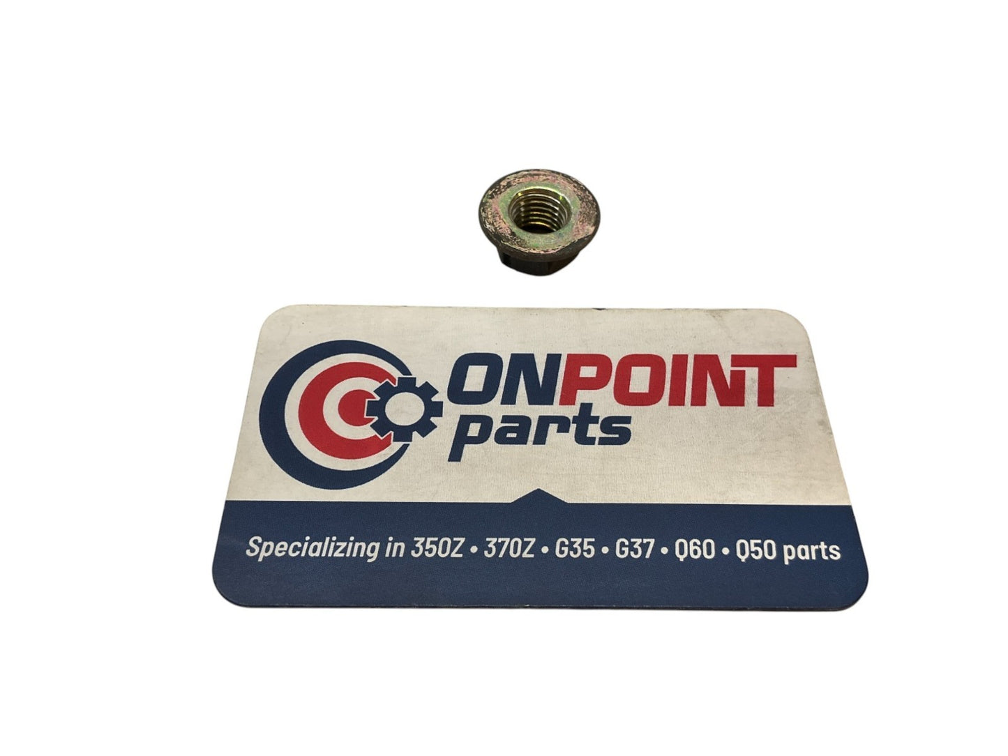 03-20 G35 G37 Q50 Q60 350Z 370Z Rear Sway Bar Mount Nut 089183401A Oem K1F - On Point Parts Inc