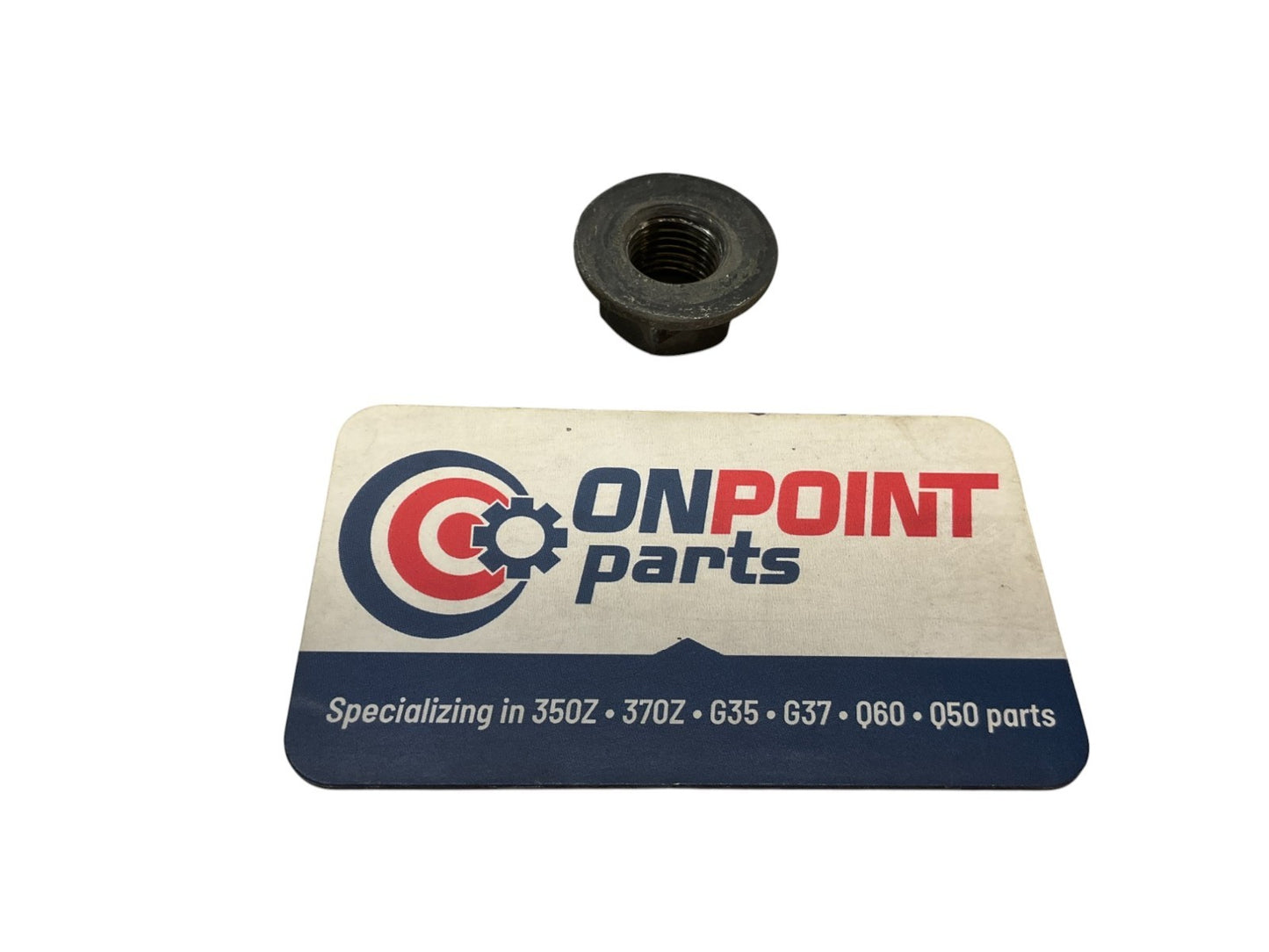 03-07 G35 350Z Front Subframe To Chassis Mount Nut 089183442A Oem K1F - On Point Parts Inc