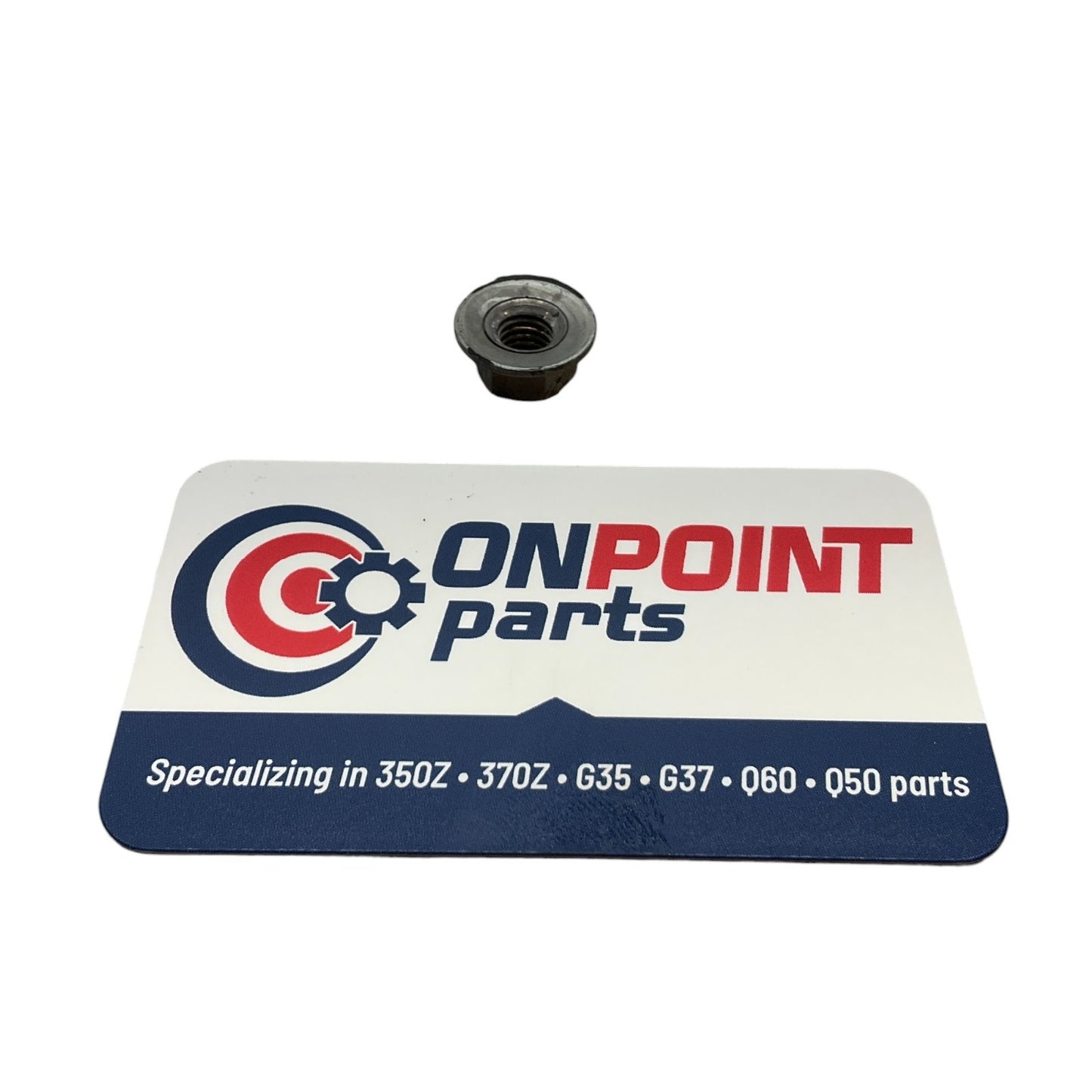 03-19 G35 G37 Q50 Q60 350Z 370Z Hood Hinge Mount Nut 089111081G Oem Fjg - On Point Parts Inc