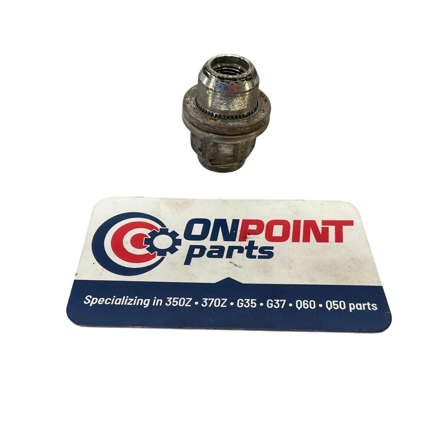 07-13 G37 09-16 370Z Wheel Lug Nuts 40224JK00A Oem Htg - On Point Parts Inc