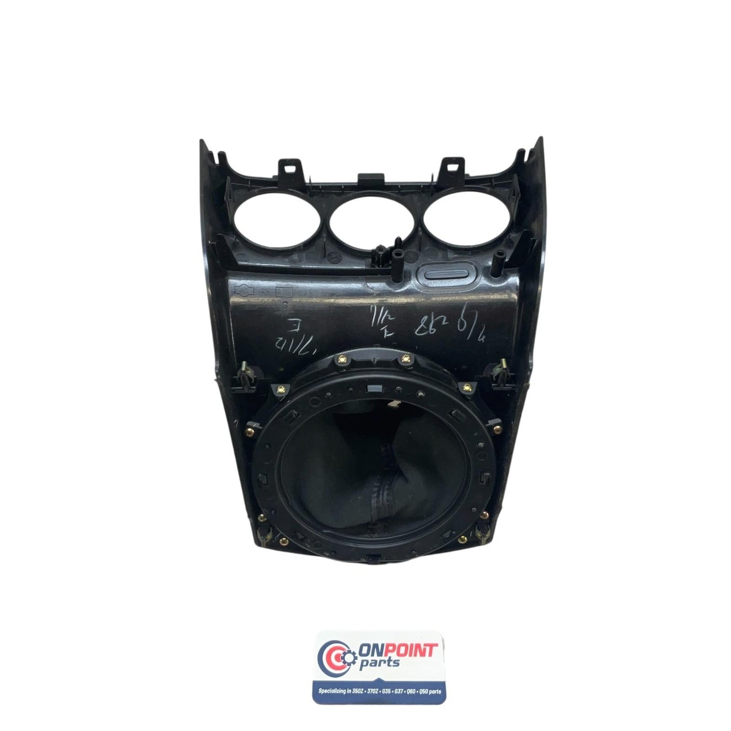 03-05 Nissan 350Z Coupe Manual Shifter Booth Bezel Trim 96936CD000 OEM Jbg