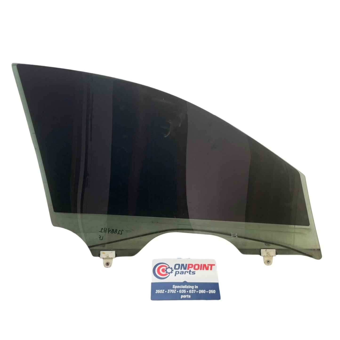 07-11 Infiniti G35 G37 Driver Front Sedan Window Glass 80301JU40A OEM Byh - On Point Parts Inc