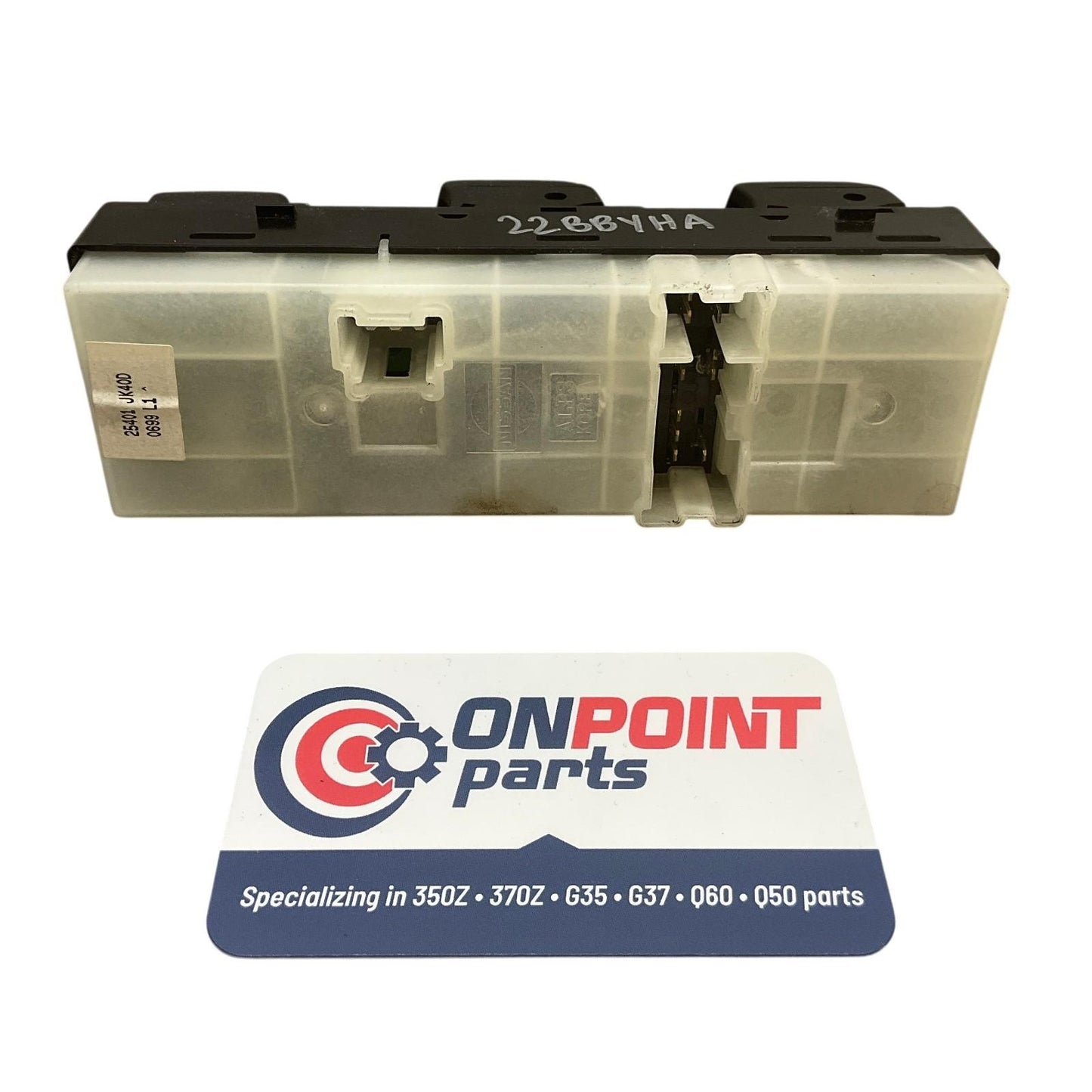 08-13 Infiniti G35 G37 Sedan Master Door Window Lock Switch 25401JK40D OEM Byh - On Point Parts Inc