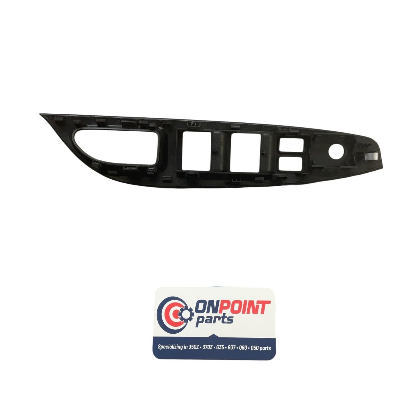 08-13 Infiniti G35 G37 Sedan Driver FR Door Panel Switch Trim 809611NC1B OEM Byh - On Point Parts Inc