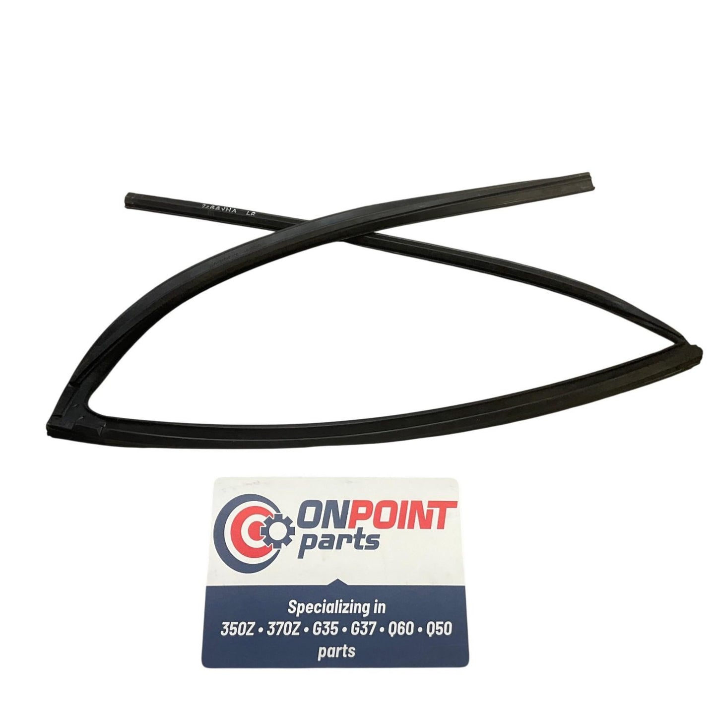 07-13 Infiniti G35 G37 Sedan Driver Rear Window Glass Run 82331JK00A OEM Byh - On Point Parts Inc