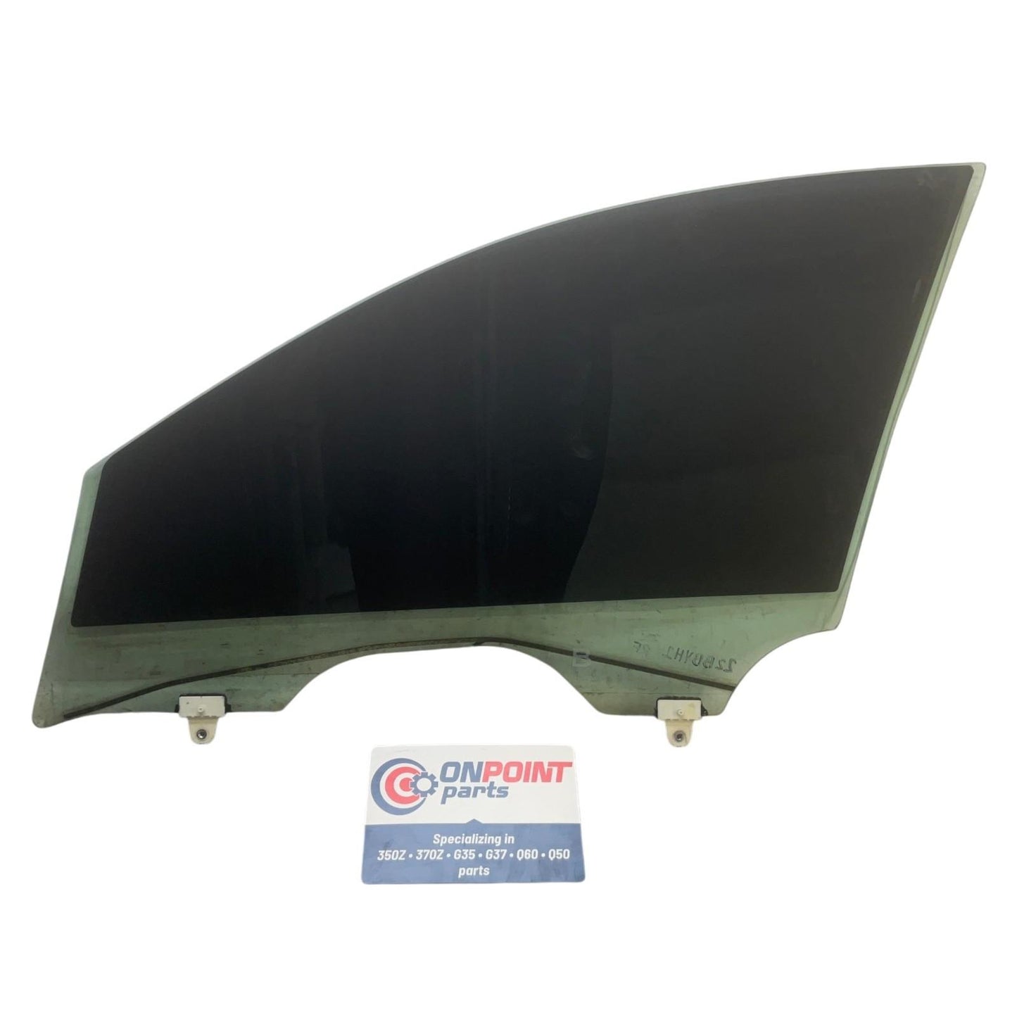 07-11 Infiniti G35 G37 Passenger Front Sedan Window Glass 80300JU40A OEM Byh - On Point Parts Inc
