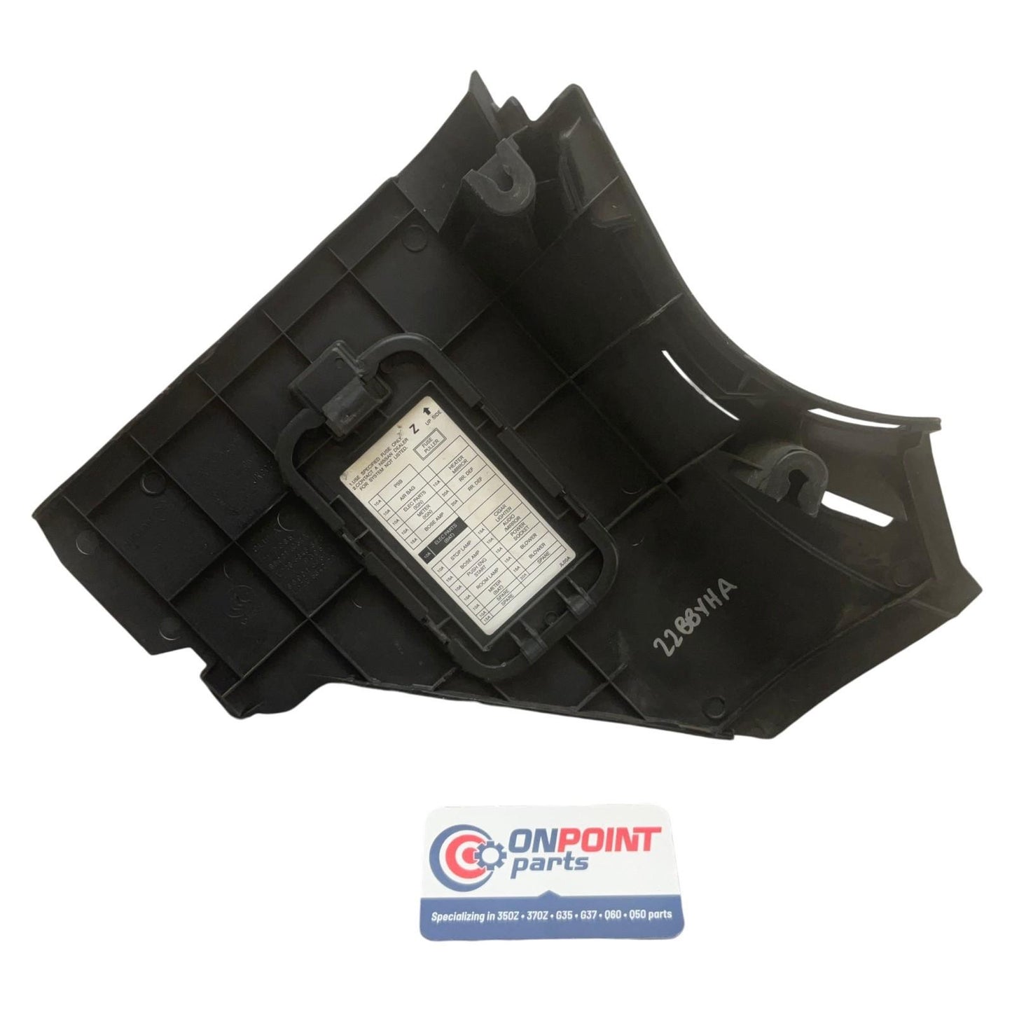 07-15 Infiniti G35 G37 Q60 Driver Front Lower Kick Fuse Panel 66901JK65B OEM Byh - On Point Parts Inc