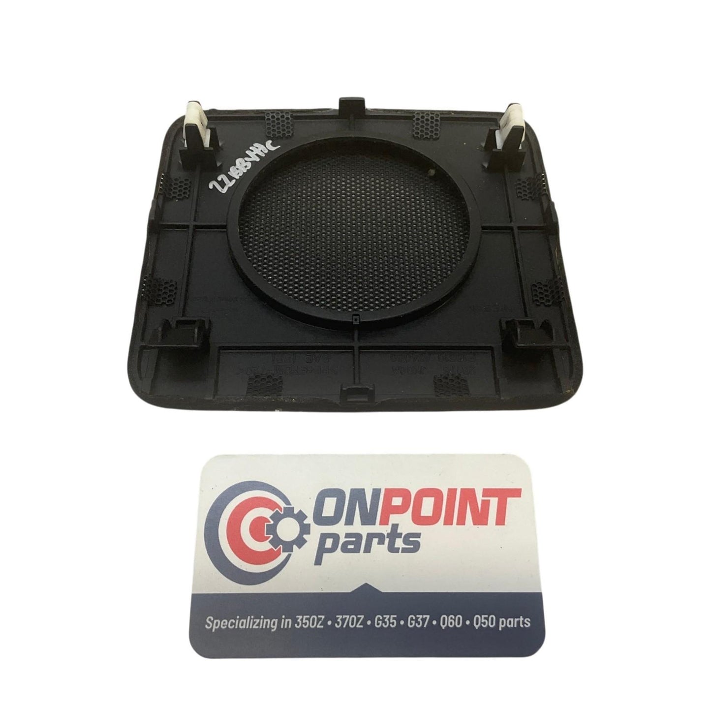 08-13 Infiniti G37 Front Center Dash Speaker Cover 28176JK00A OEM Byh - On Point Parts Inc