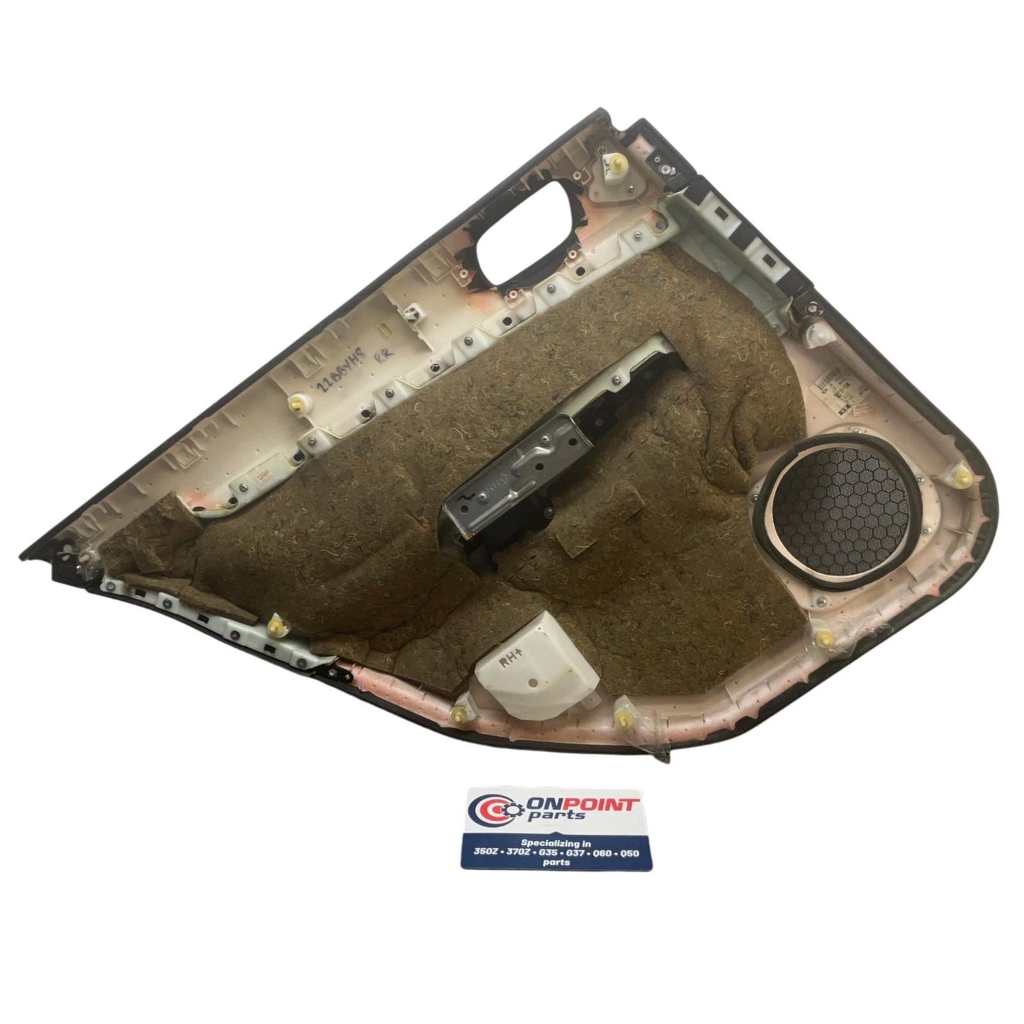 08-10 Infiniti G37 Sedan Passenger Rear Door Panel 829001NC4B OEM Byh - On Point Parts Inc