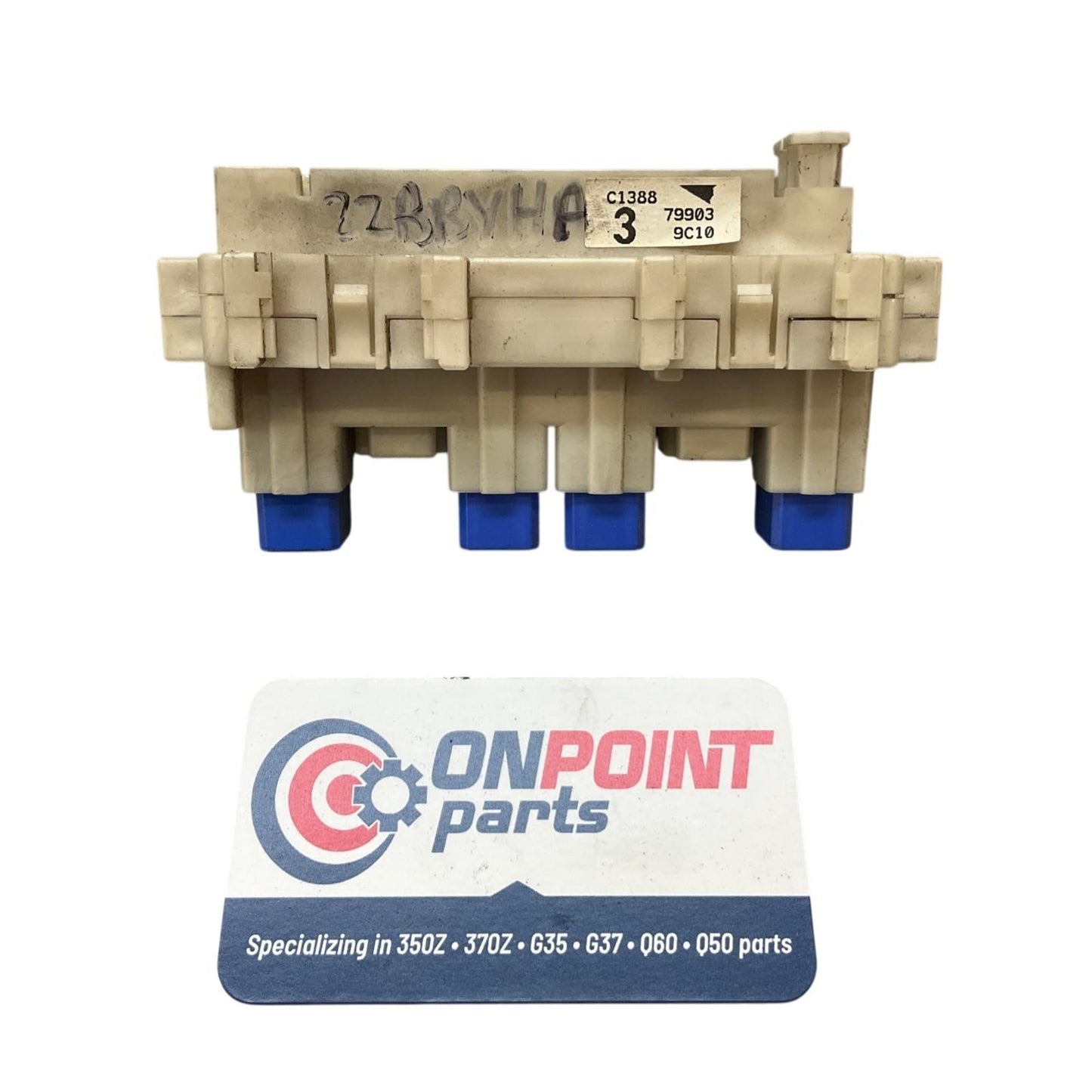 07-10 Infiniti G35 G37 Under Dash Fuse Relay Cabin Junction 2435079903 OEM Byh - On Point Parts Inc