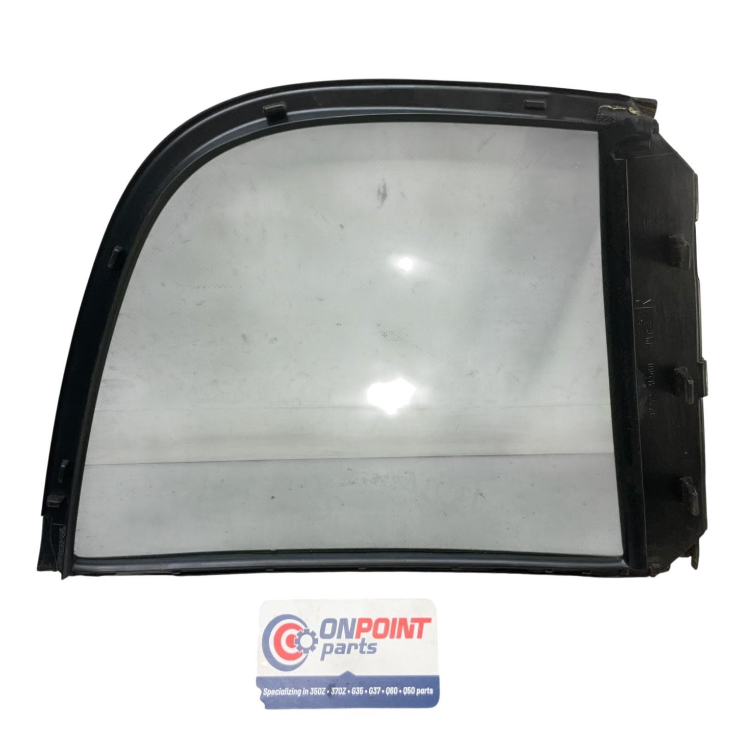 03-06 Infiniti G35 Sedan Passenger Rear Quarter Glass 82262AL502 OEM Ckh - On Point Parts Inc