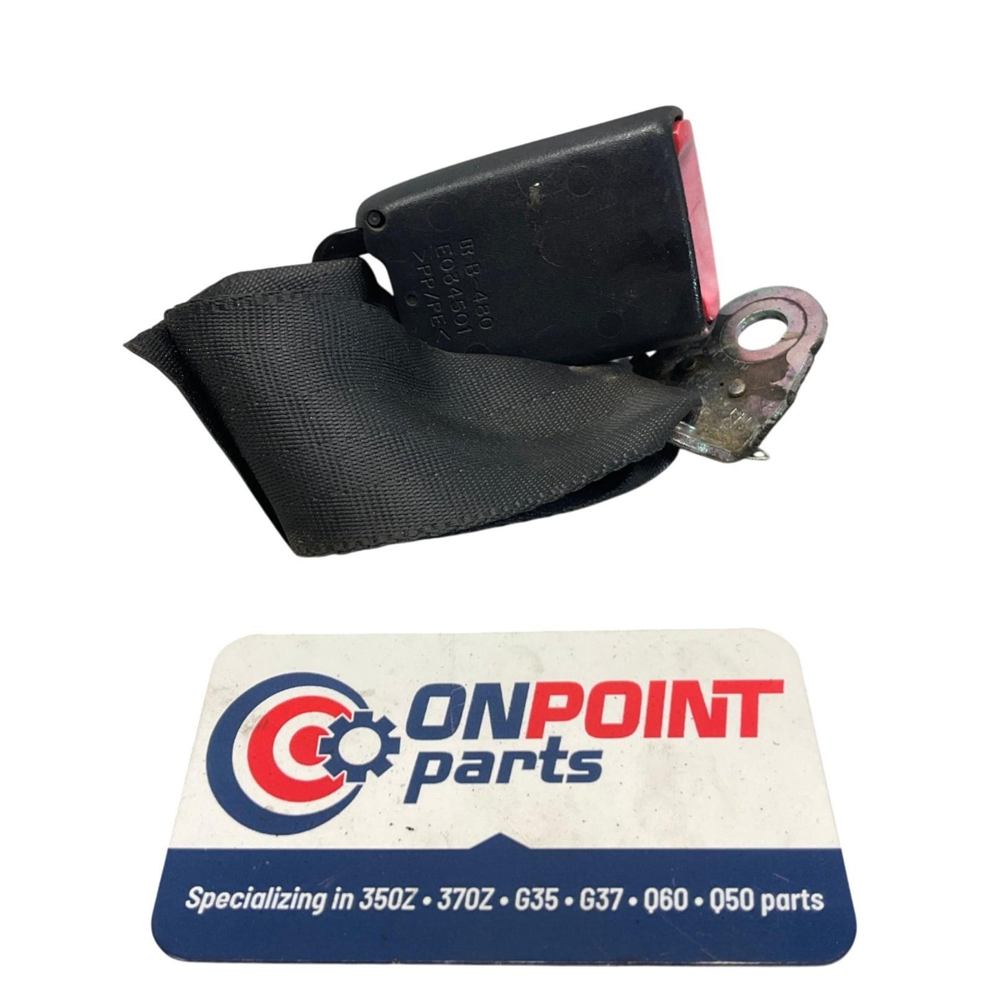 03-07 Infiniti G35 Rear Seat Belt Buckle Left Right 88842AL506 OEM Ckh - On Point Parts Inc
