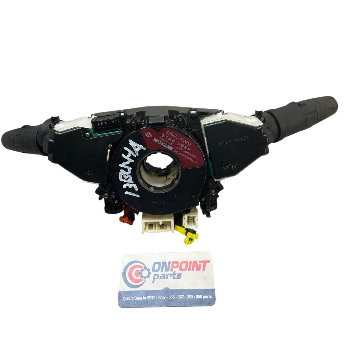 03-06 Infiniti G35 Sedan Steering Clock Spring Lights Wipers 47945AS500 OEM Ckh - On Point Parts Inc