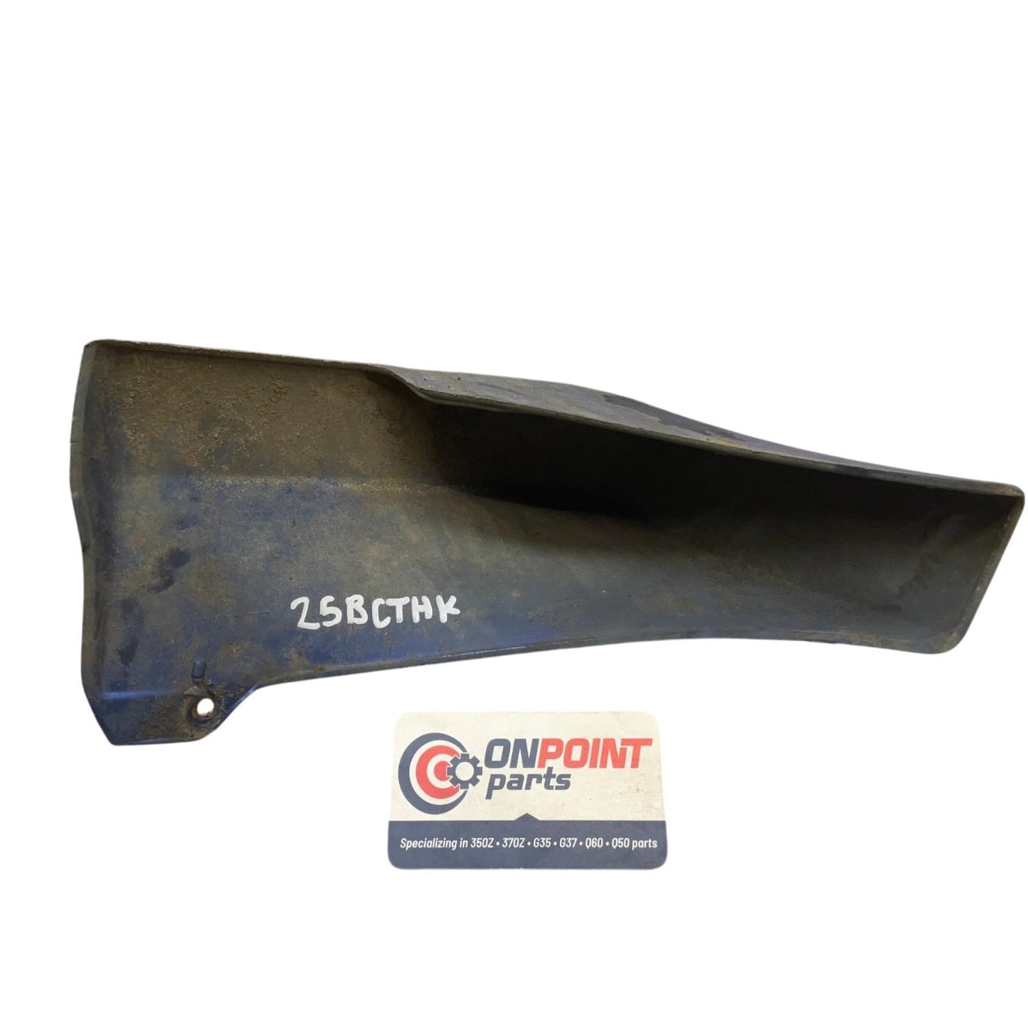 03-09 Nissan 350Z Passenger Rear Mud Flap Splash Guard Blue OEM Cth - On Point Parts Inc