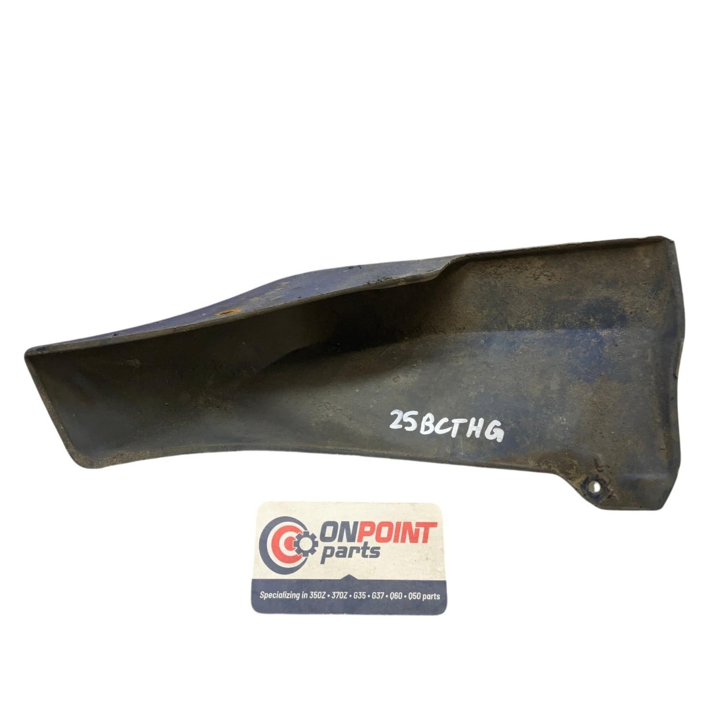 03-09 Nissan 350Z Driver Rear Mud Flap Splash Guard Blue OEM Cth - On Point Parts Inc