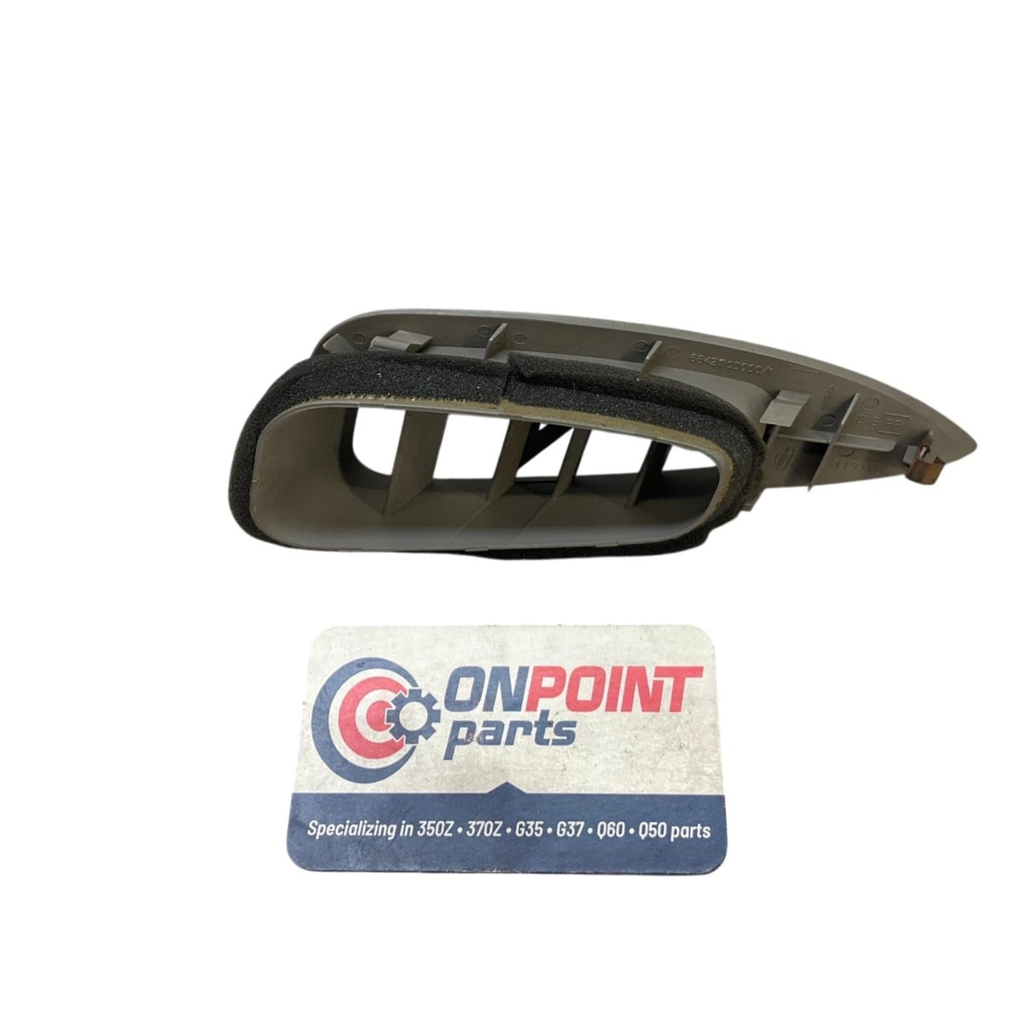 03-09 Nissan 350Z Driver Front Side Dash Vent Trim 68421CD001 OEM Cth - On Point Parts Inc