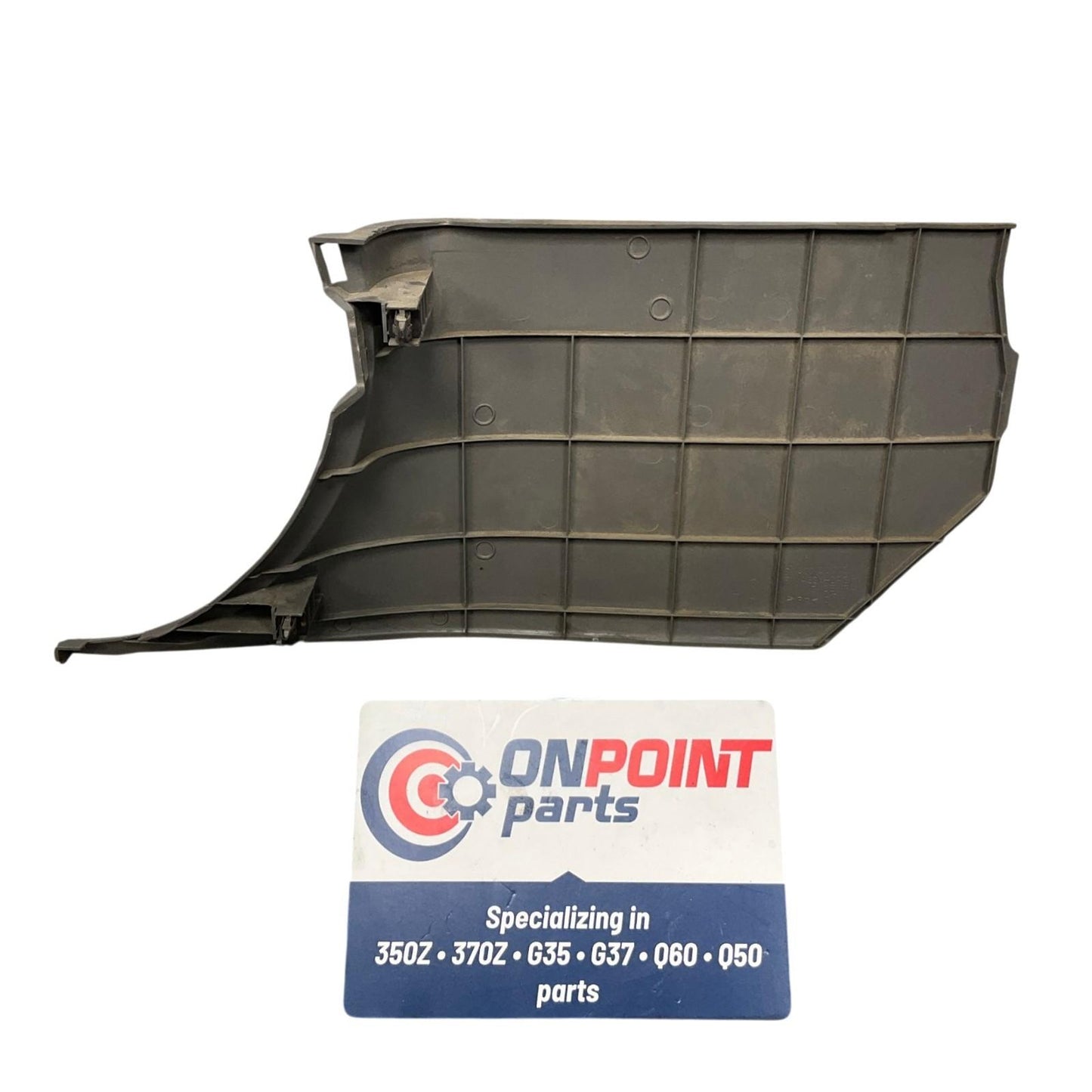 03-09 Nissan 350Z Passenger Front Lower Kick Panel Trim Tan 66900CD001 OEM Cth - On Point Parts Inc