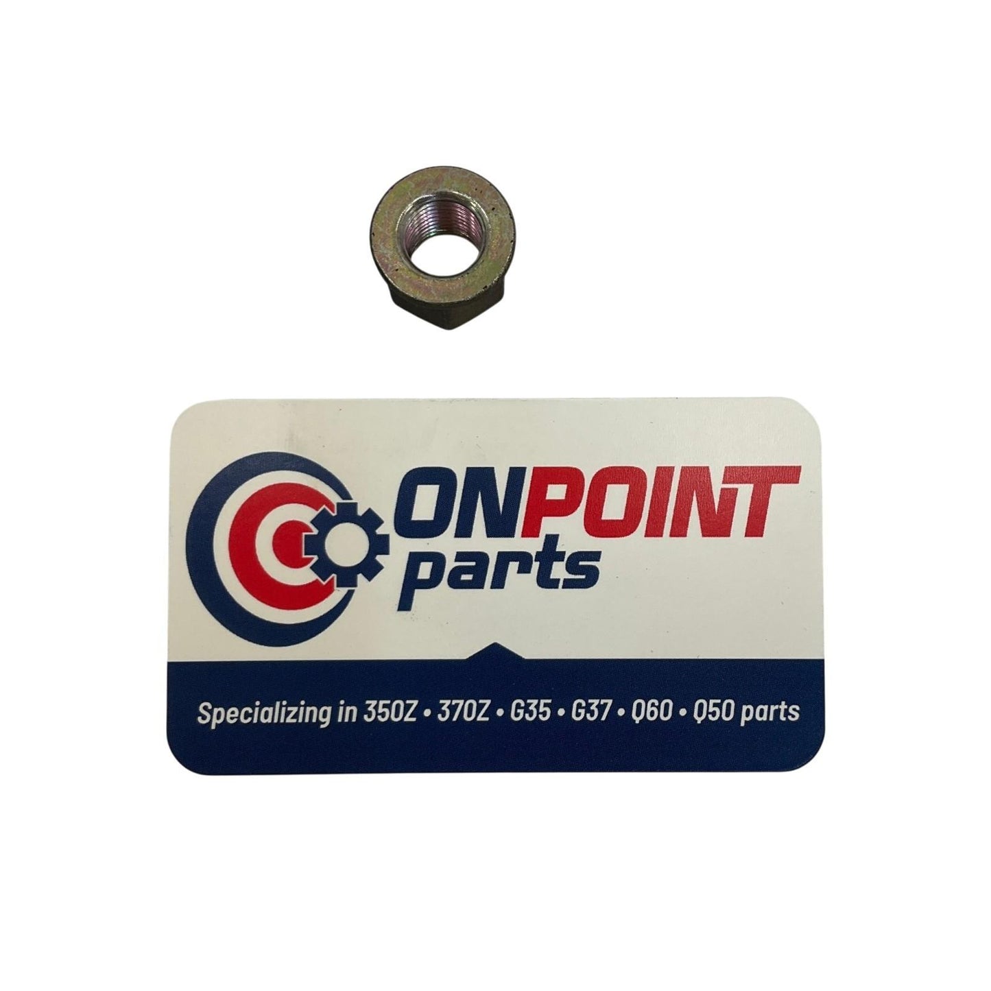 03-08 Nissan 350Z G35 Driveshaft to Differential Mount Nut 37171AL600 OEM - On Point Parts Inc