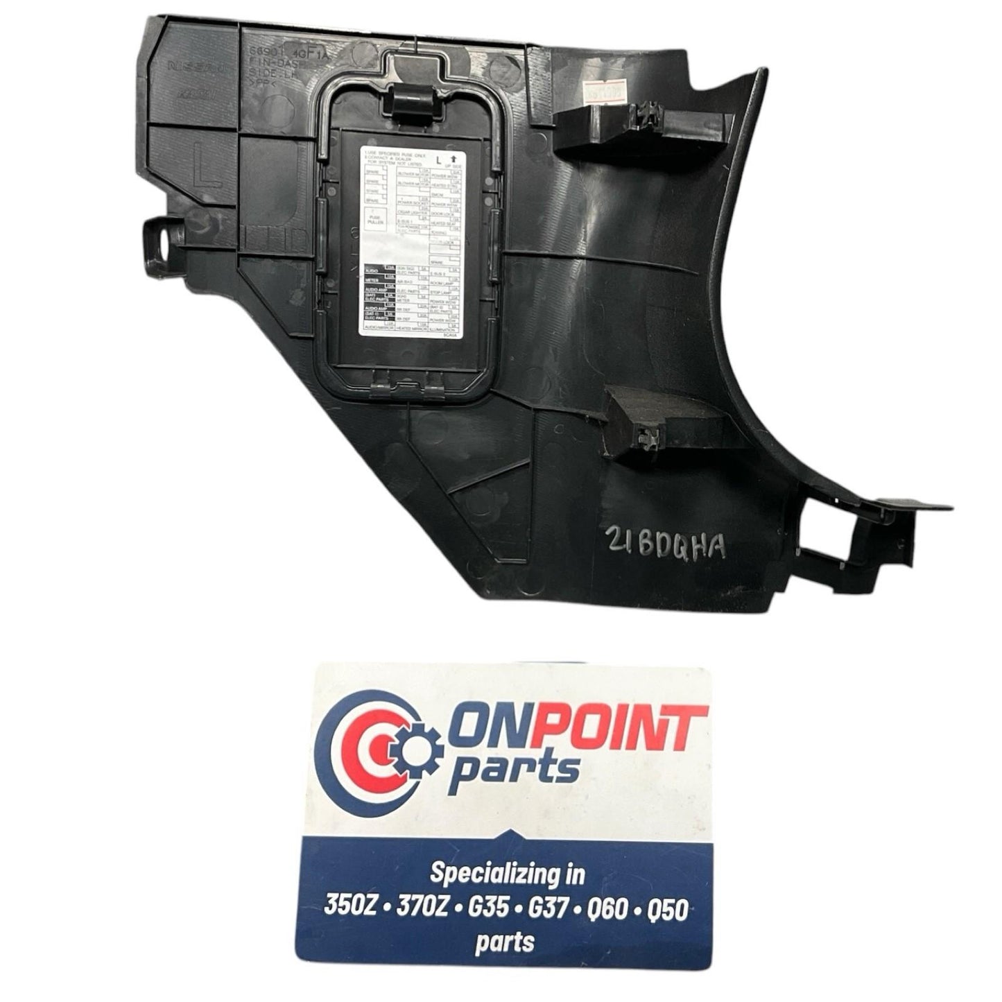 14-24 Infiniti Q50 17-22 Q60 Driver Front Lower Kick Fuse Panel 669014Gf1A Dqh - On Point Parts Inc