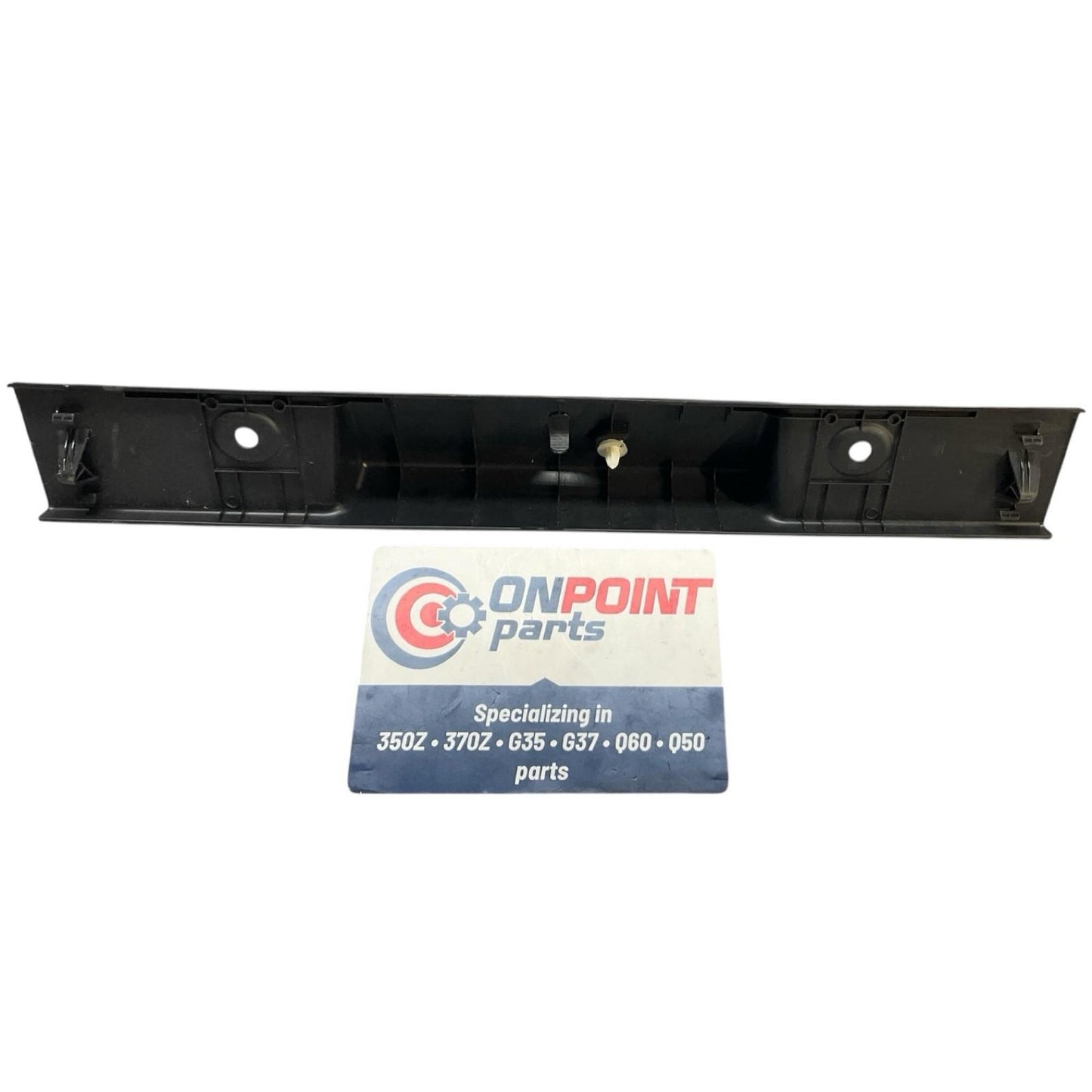 17-22 Infiniti Q60 Rear Lower Hatch Lid Latch Panel Trim 886435CA0A OEM Dqh - On Point Parts Inc