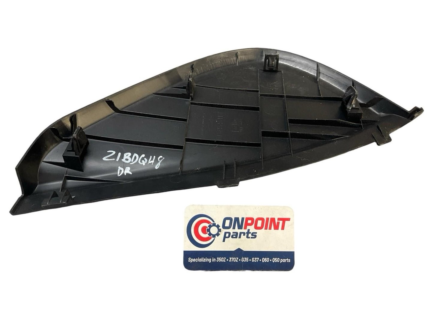 17-22 Infiniti Q60 Left Dash Instrument Panel End Cover Trim 684214GA0A OEM Dqh - On Point Parts Inc